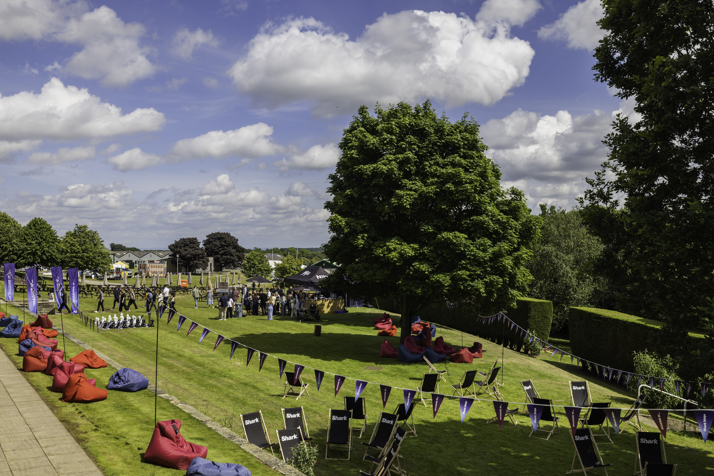 shark-ninja-staff-festival-great-yorkshire-events-centre-outside-grounds-case-study