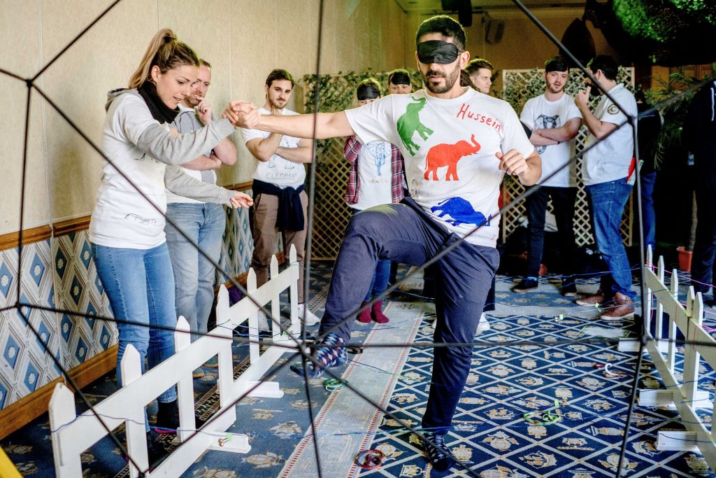 Team Building Events at The Great Yorkshire Events Centre with Wildfire Events Agency