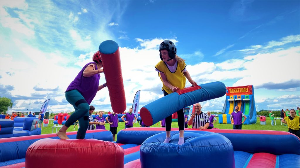 Team Building Events at The Great Yorkshire Events Centre with Eventurous Events Agency