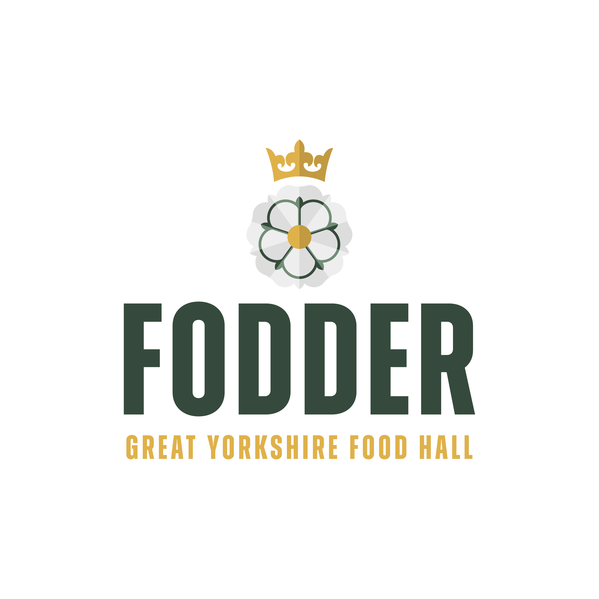 Fodder Primary Logo - Green Text