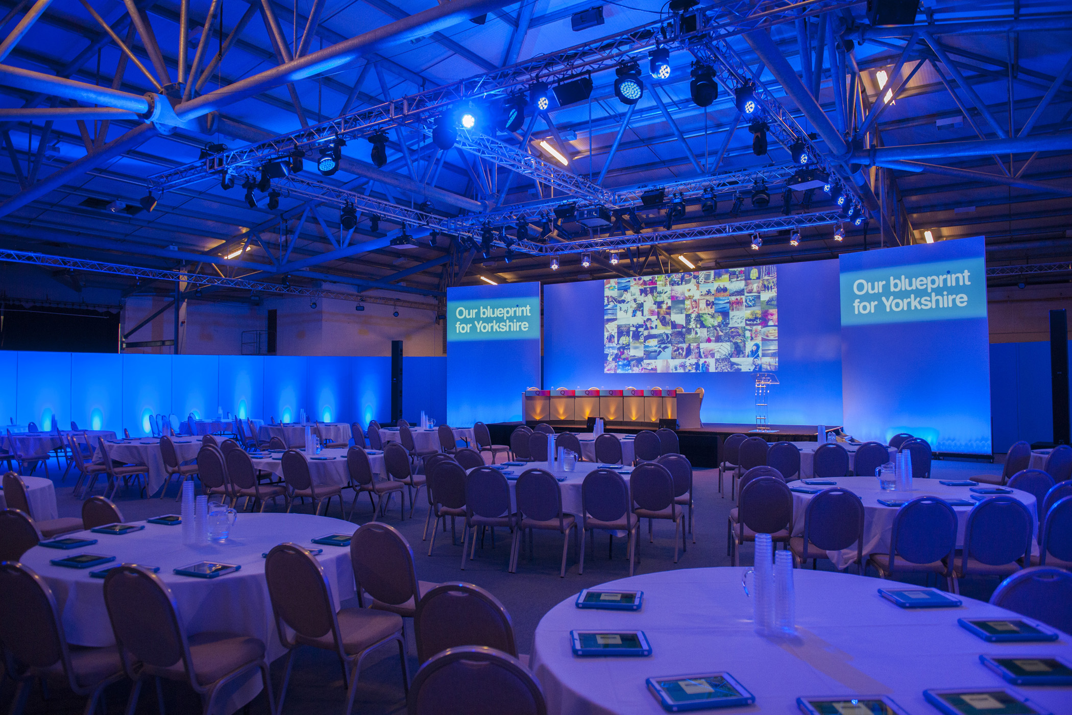 Large Conference cabaret style Harrogate