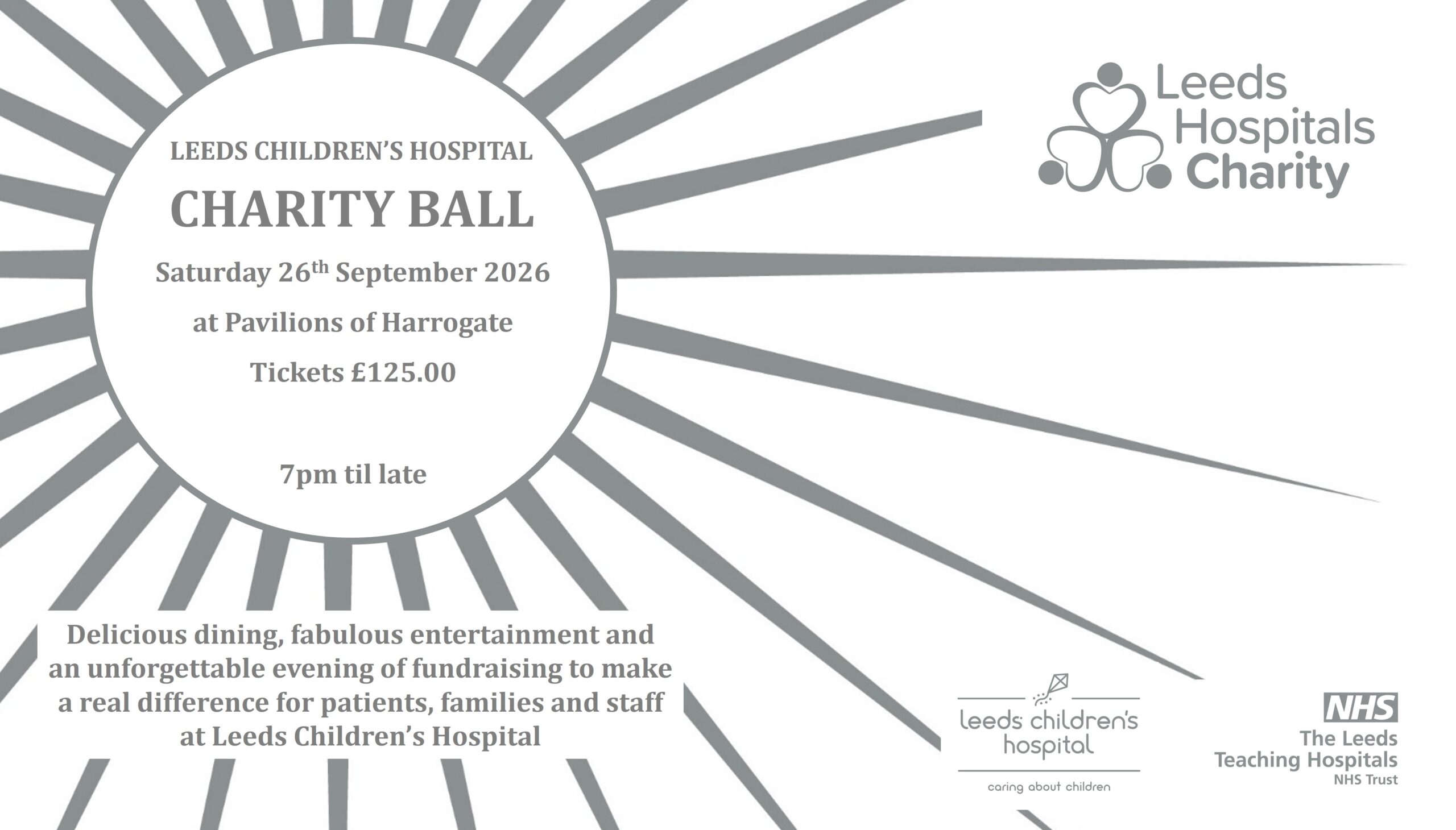 Leeds Children's Hospital Charity Ball 2026 Harrogate