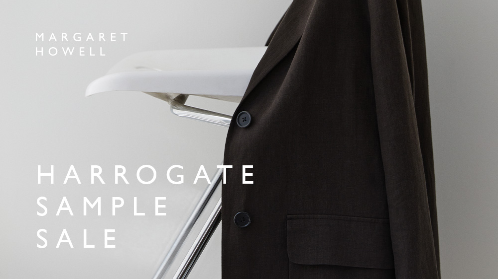 Margaret Howell Sample Sale Image - Pavilions of Harrogate